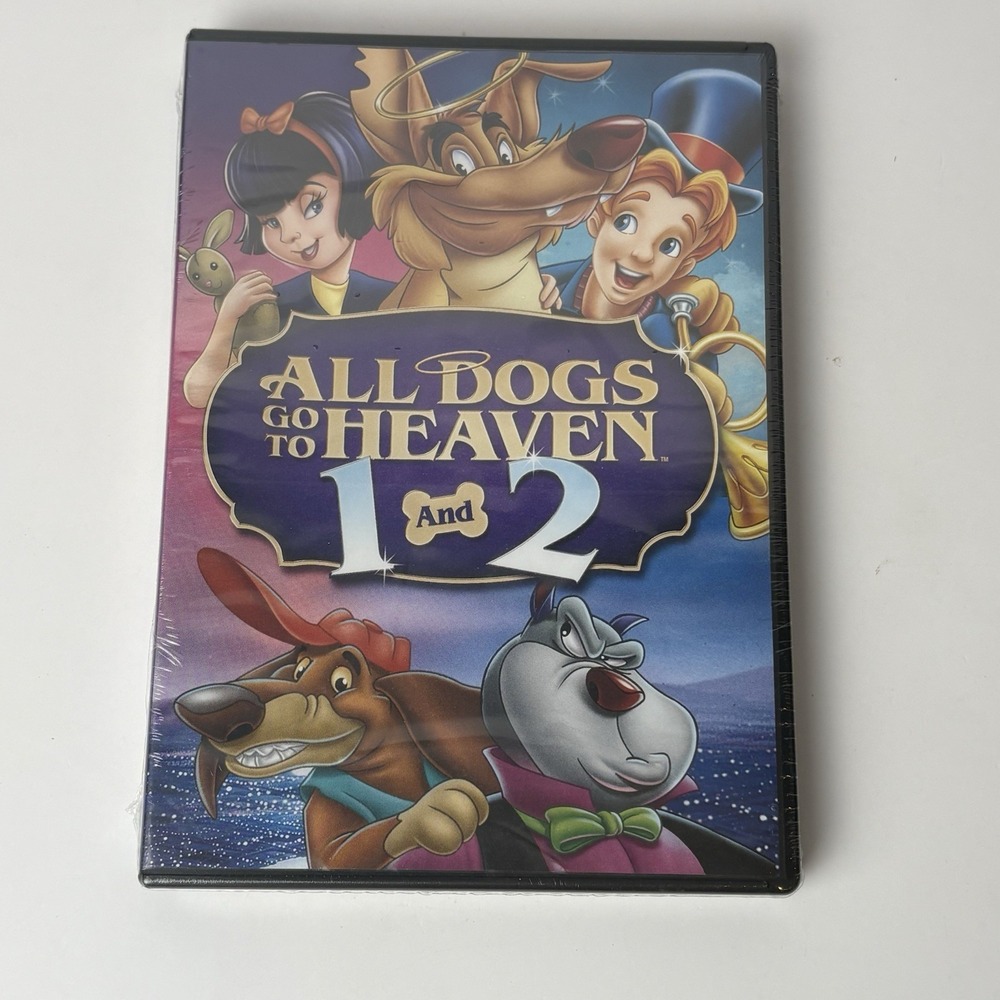 All Dogs Go To Heaven / All Dogs Go To Heaven 2 (2014) DVD Burt Reynolds